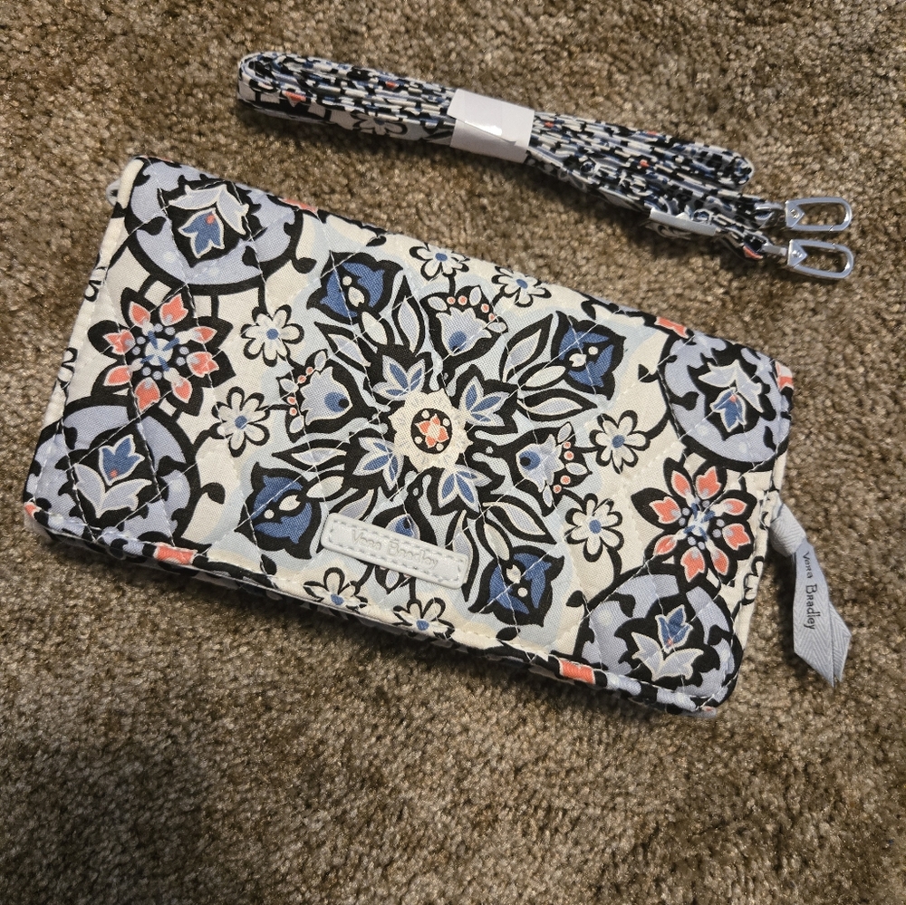Vera Bradley Wallet with crossbody strap